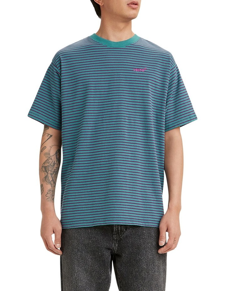 Red Tab Vintage T-Shirt Colonial Blue