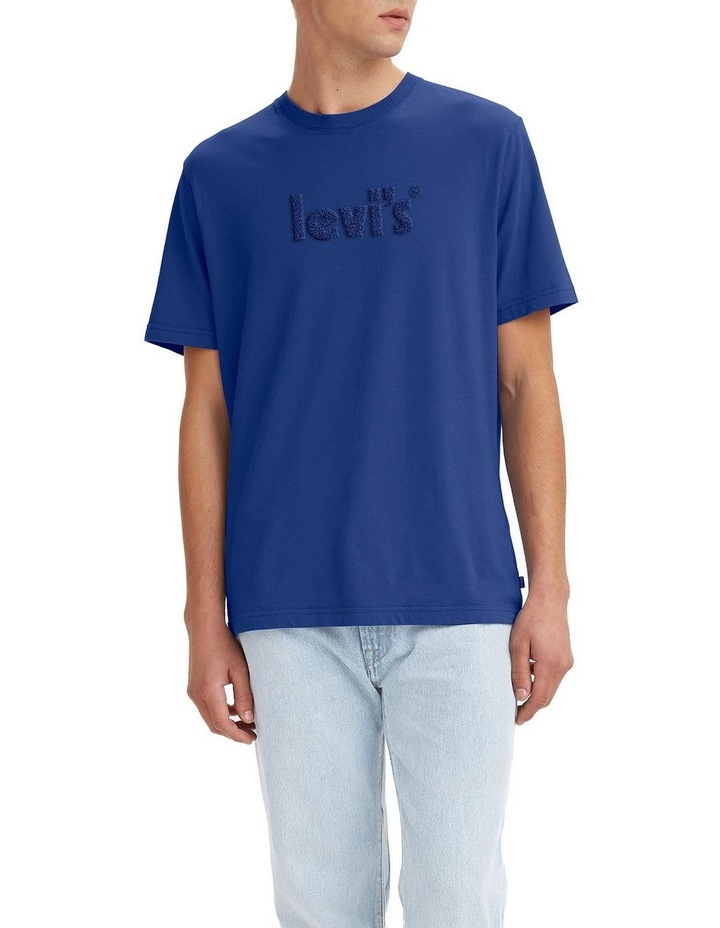 Relaxed Fit Short Sleeve T-Shirt Surf Blue