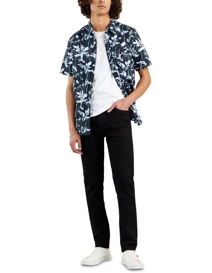 510 Skinny Jeans in Black Leaf image 1