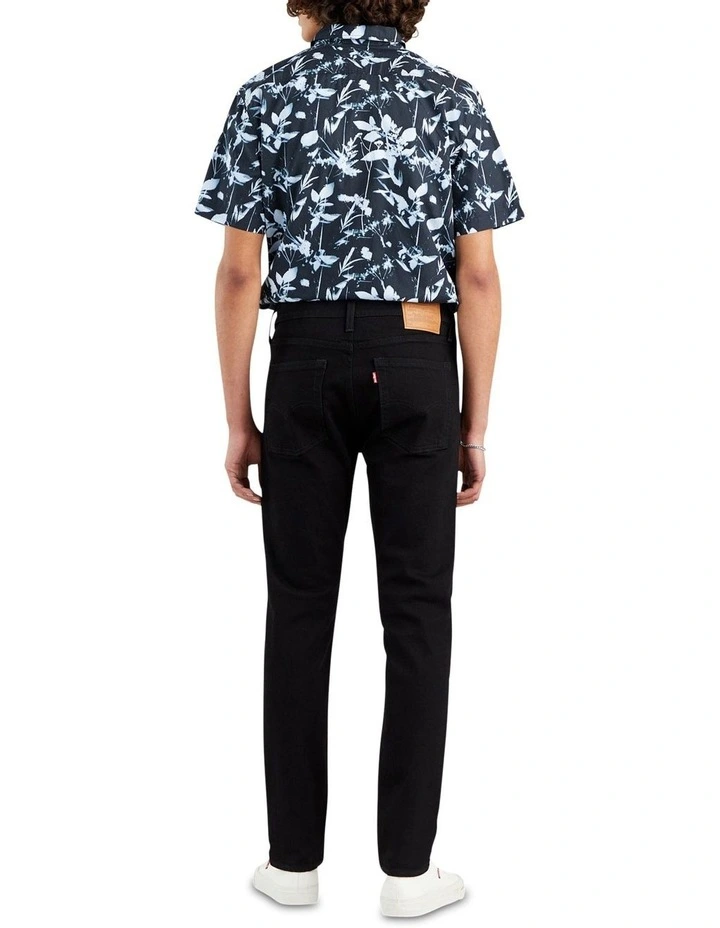 510 Skinny Jeans in Black Leaf image 2