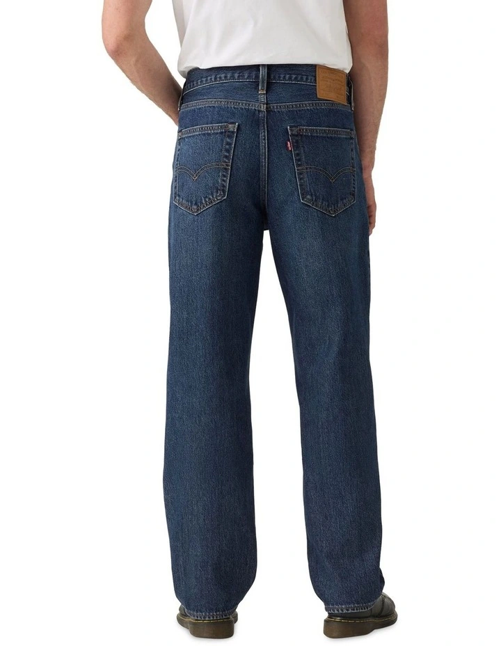 568 Loose Straight Jeans in Blue image 2