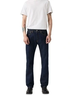 501 Original Fit Cotton Straight Leg Jeans in Rinse