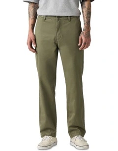 Relaxed Straight XX Chino in Olive Night