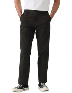Relaxed Straight XX Chino in Meteorite Twill