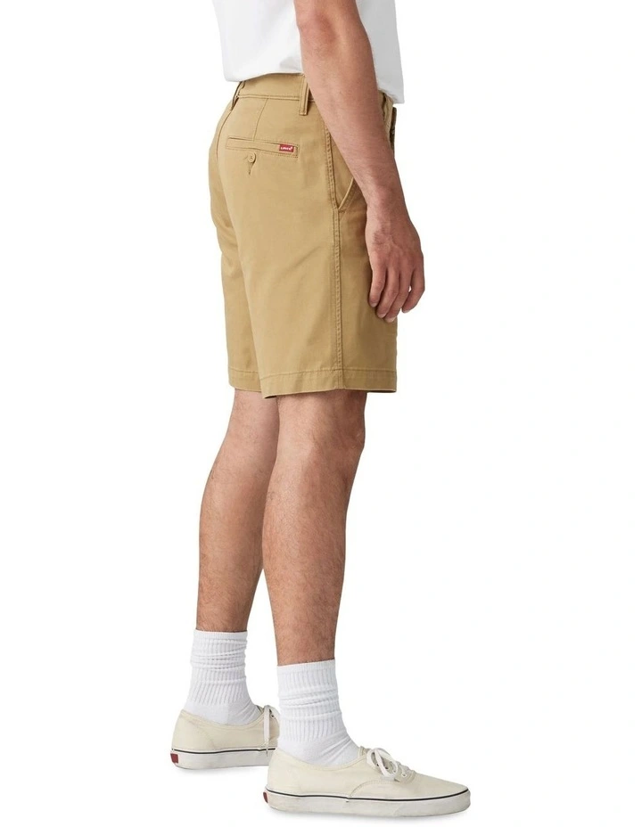 XX Chino Relaxed Shorts in British Khaki image 3