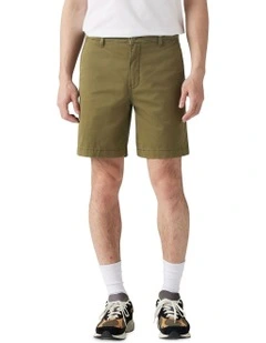XX Chino Relaxed Shorts in Olive Night