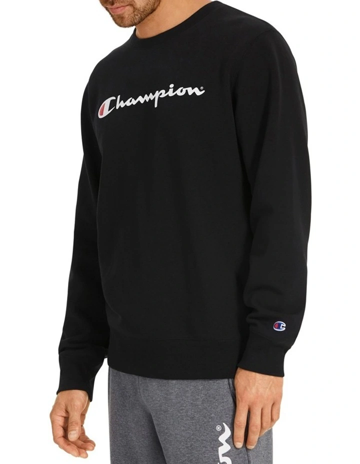 Script Crew Sweat Top Black image 2
