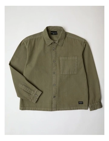 Bobby Long Sleeve Canvas Shirt in