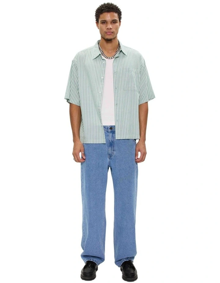 A5 Baggy Larry Jeans in Light Vintage Indigo image 2