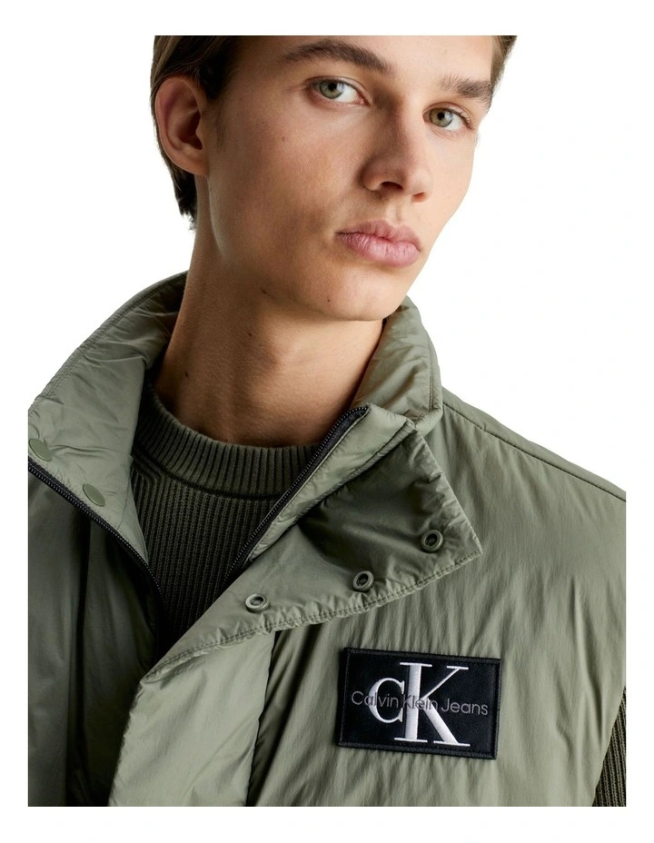 Transitional Vest in Dusty Olive image 2