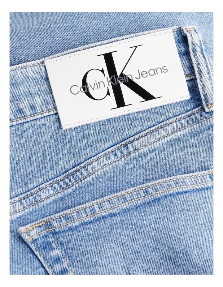 Slim Taper Denim in Light Blue image 5