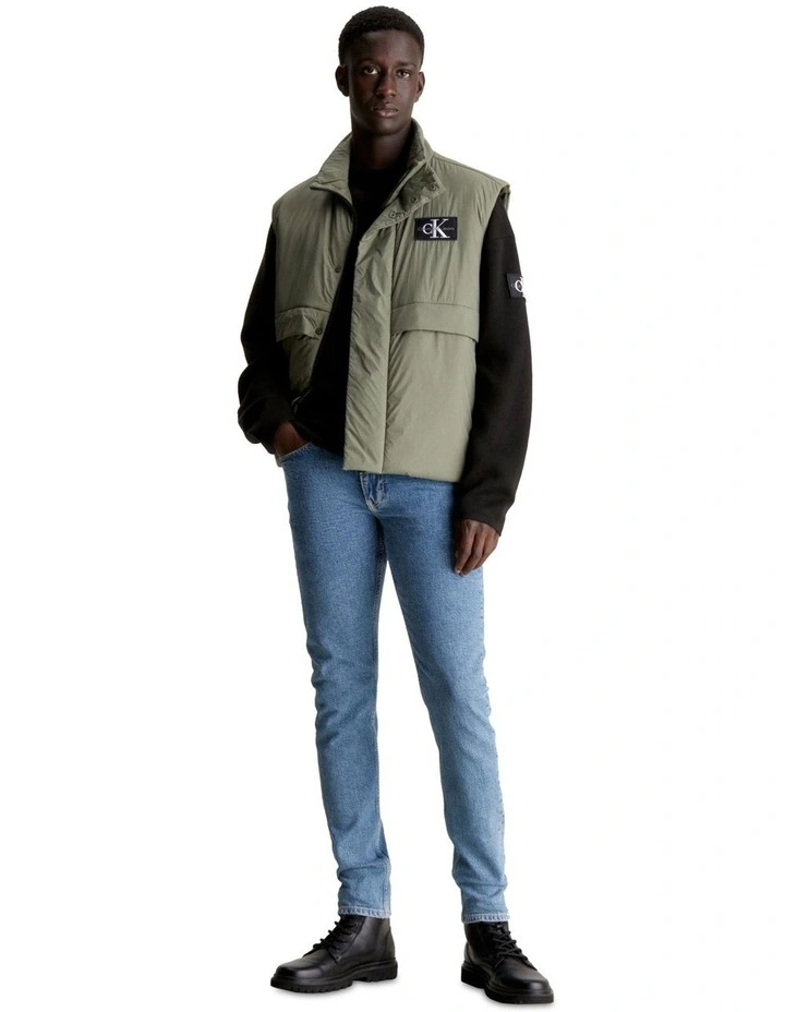 Slim Taper Jeans in Denim Light image 3