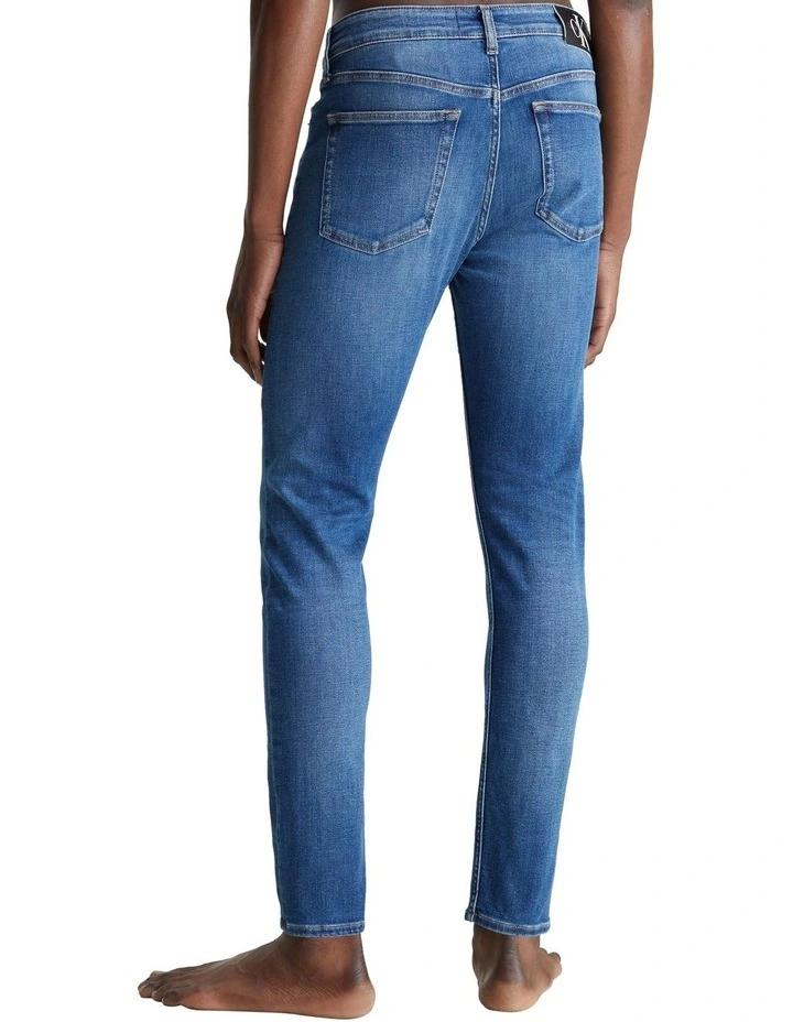 Slim Taper Jeans in Denim Dark image 2