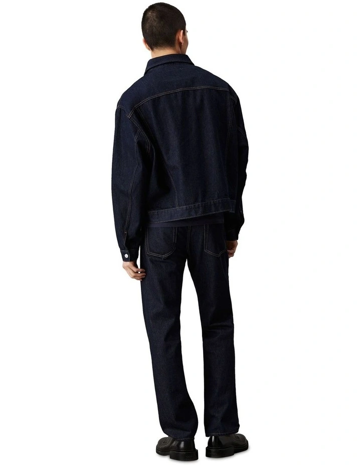 Standard Straight Jeans in Rinse Blue image 2