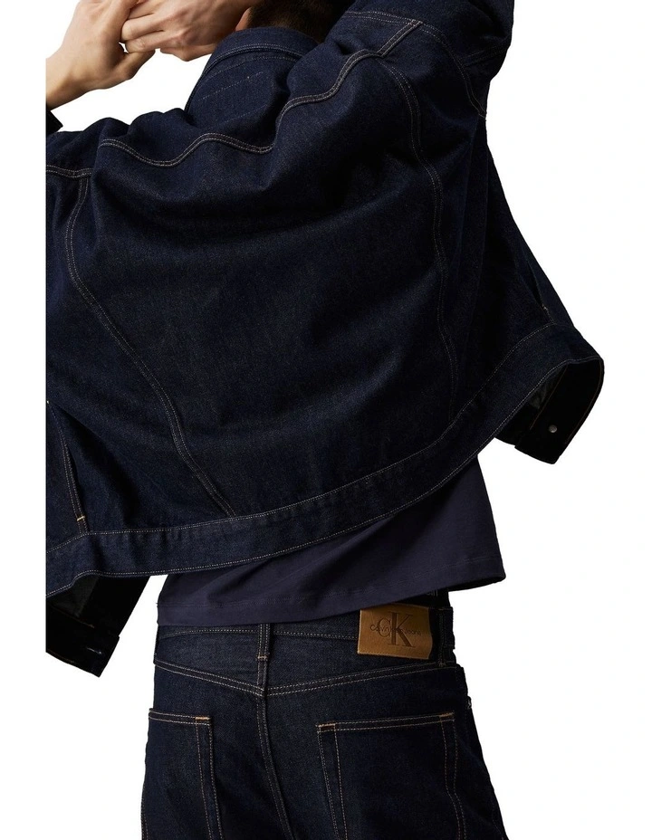 Standard Straight Jeans in Rinse Blue image 3