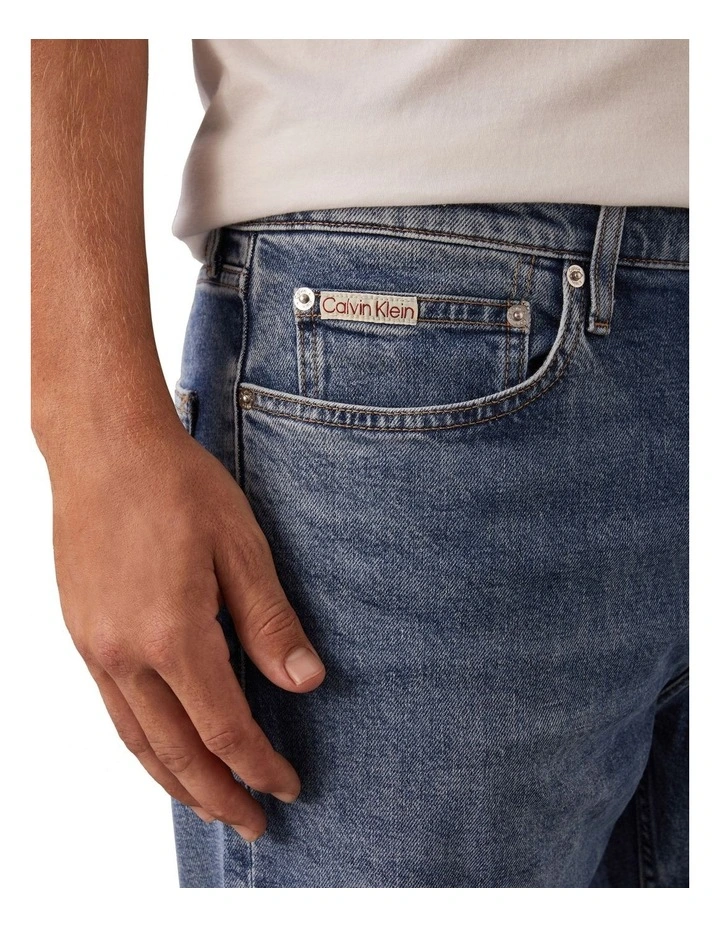 Standard Straight Jeans in Blue image 3