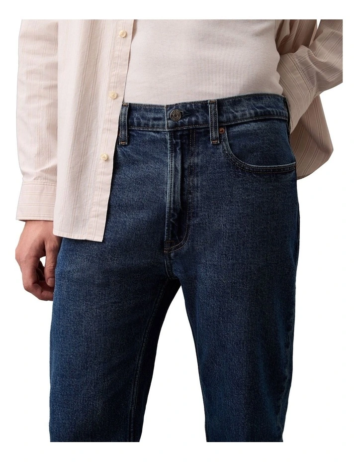 Standard Straight Jeans in Blue image 3