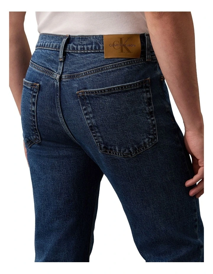Standard Straight Jeans in Blue image 4