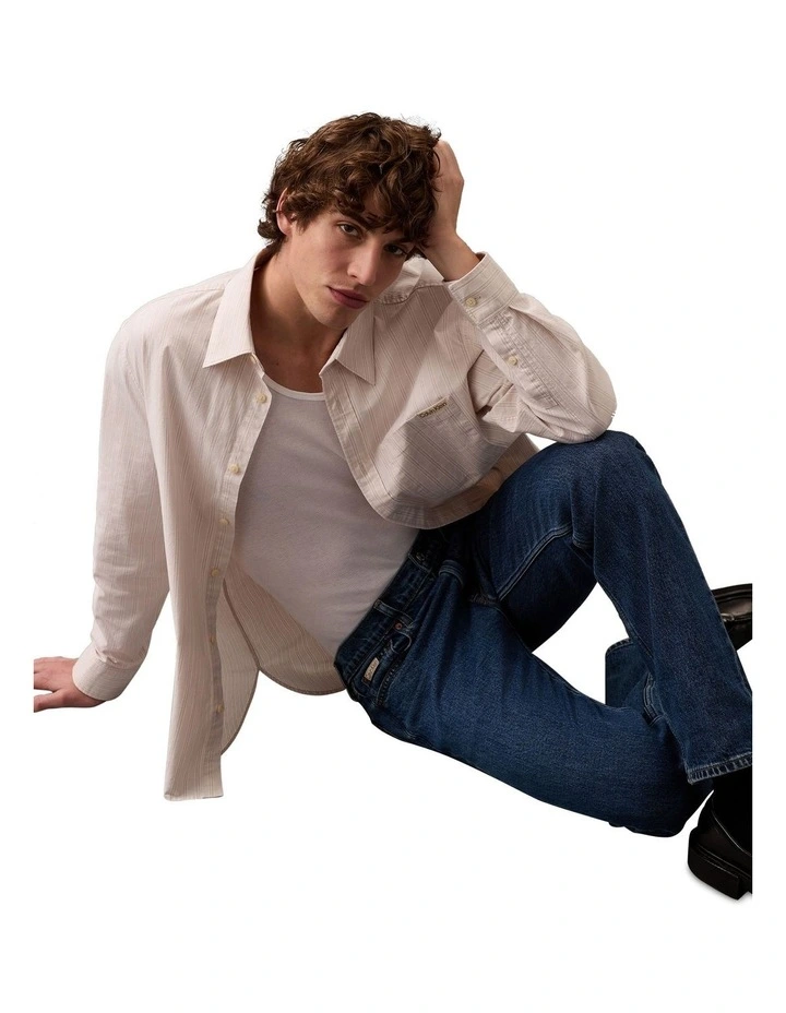 Standard Straight Jeans in Blue image 5
