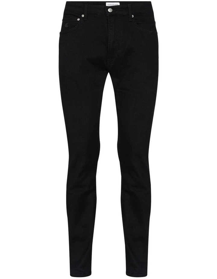 026 Low Rise Slim Jeans in Black image 6