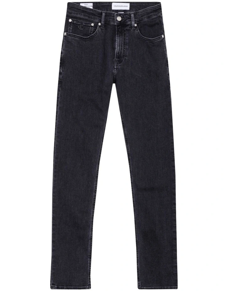 Skinny Denim Pant in Grey image 5