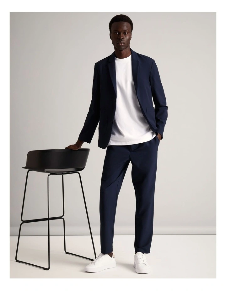 Jet-Setter Water Resistant Tech Blazer in Navy image 7