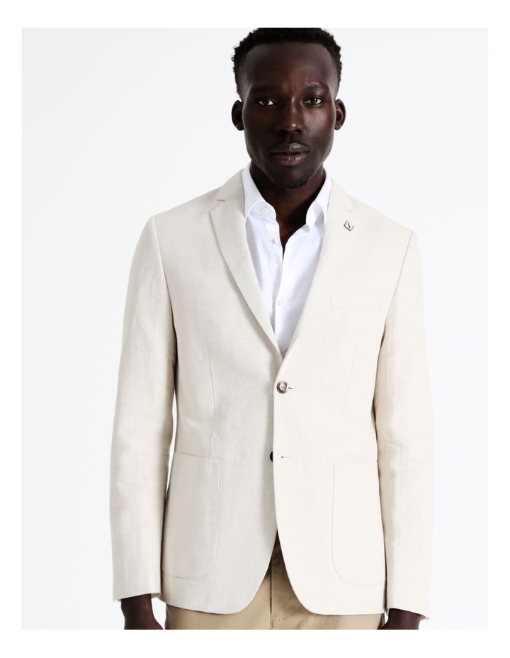 mens unlined linen jacket