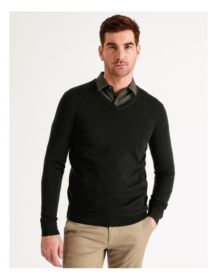 Blaq Traceable Australian Merino V-Neck 