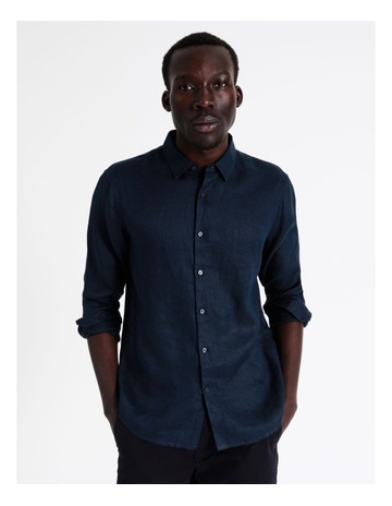 Blaq Bondi Linen Long Sleeve Relaxed 