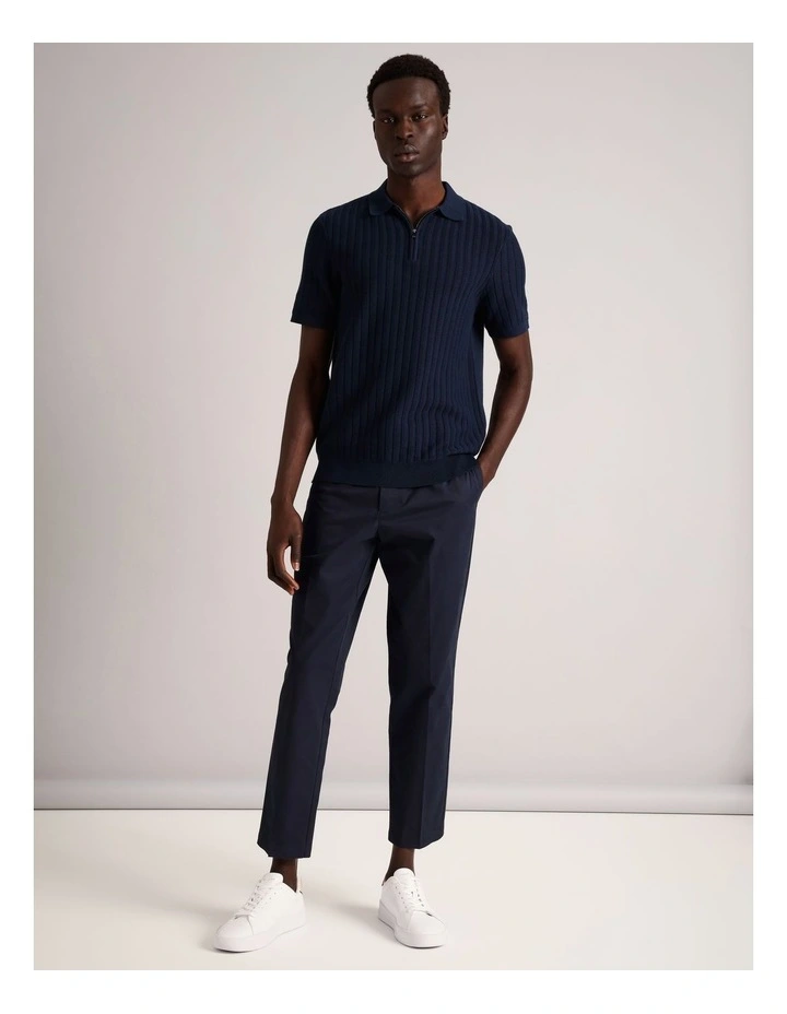 Essential Theo Ankle Length Pant in Navy image 2