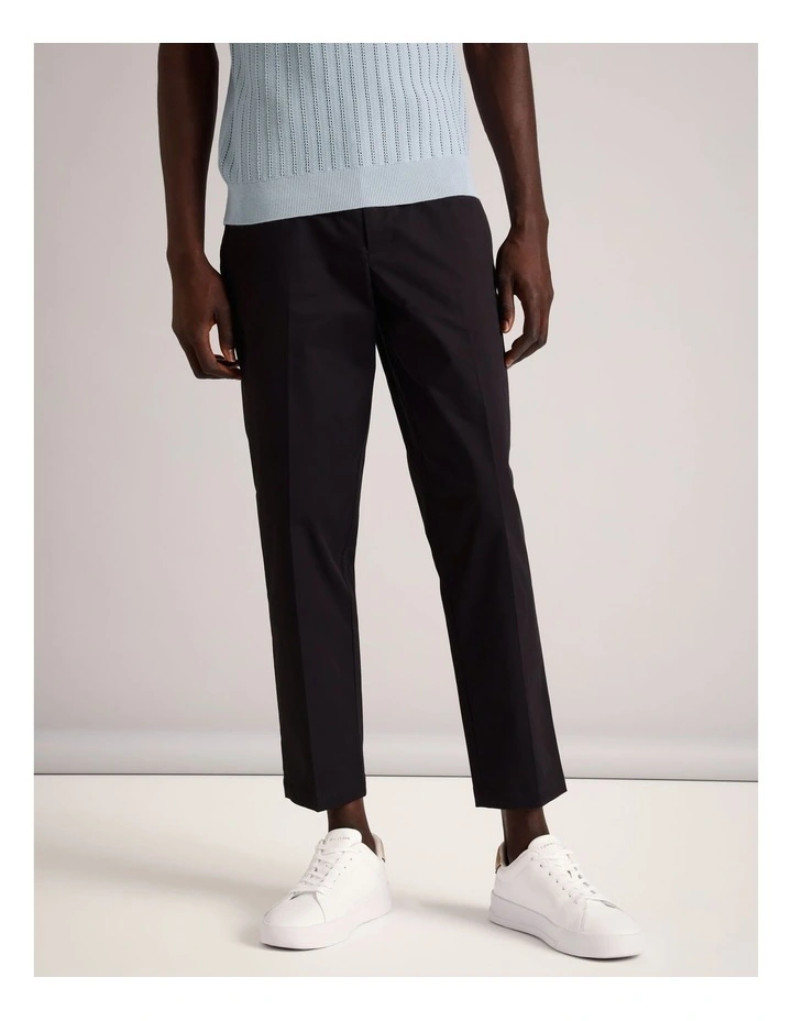 Essential Theo Ankle Length Pant in Black image 1