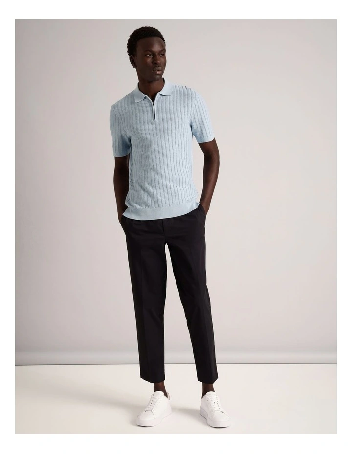 Essential Theo Ankle Length Pant in Black image 2