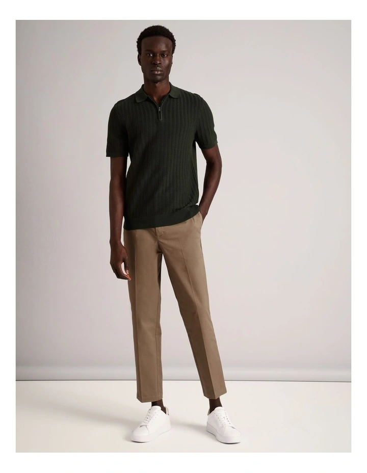 Essential Theo Ankle Length Pant in Sand image 2