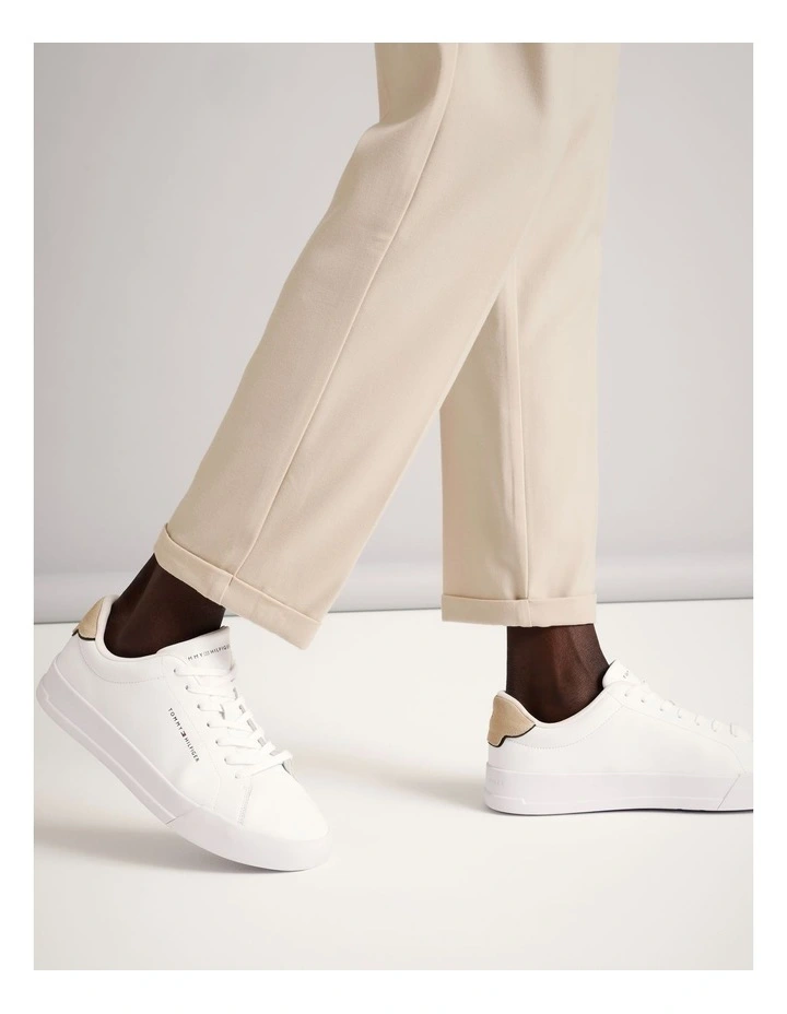 Colton Elasticated Relaxed Pant in Natural image 4