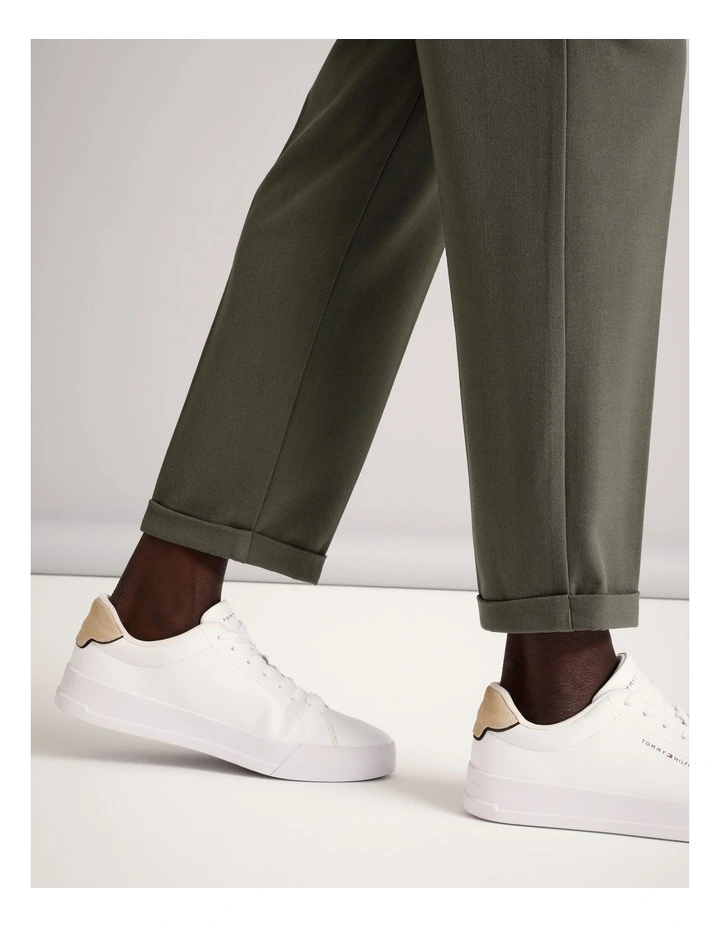 Colton Elasticated Relaxed Pant in Khaki image 4