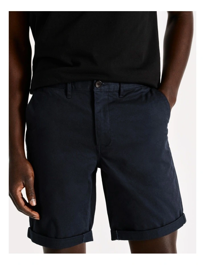 Boston Chino Short in Navy image 3