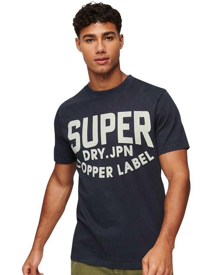 Copper Label T-shirt in Eclipse Navy