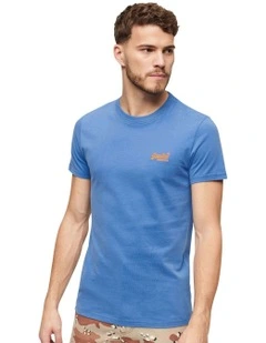 Essential Logo T-Shirt in Monaco Blue