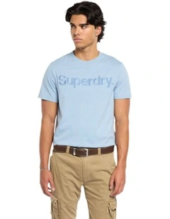 CL Source Relaxed Tee in China Blue