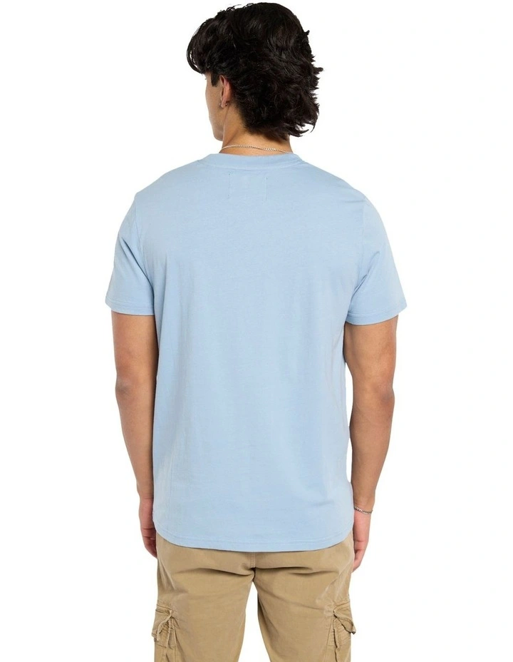 CL Source Relaxed Tee in China Blue image 2