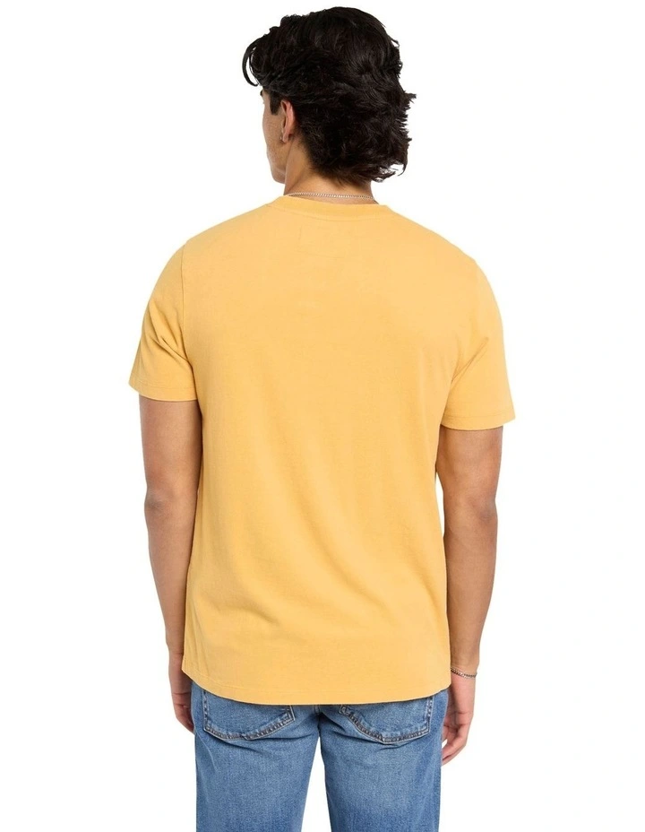 Copper Label Graphic Tee in Winter Gold image 2