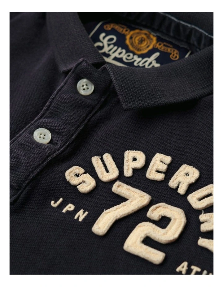 Vintage Athletic Polo in Eclipse Navy image 5