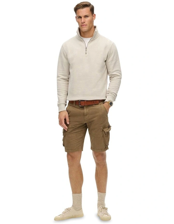 Core Cargo Short in Tan Khaki image 1