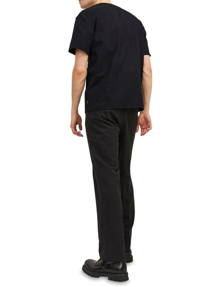 Sanchez Crew Neck T-shirt in Black image 2