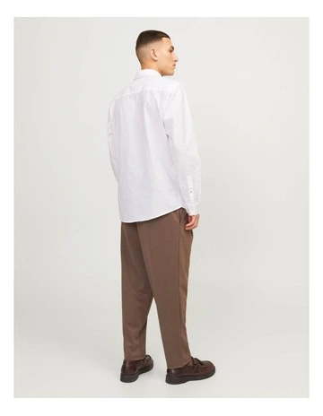 Oxford Long Sleeve Shirt in White