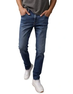 Intl Excl Medium Clean Slim Fit Jeans in Blue