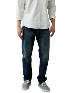 Easy Flex Original Straight Jeans in Deep End