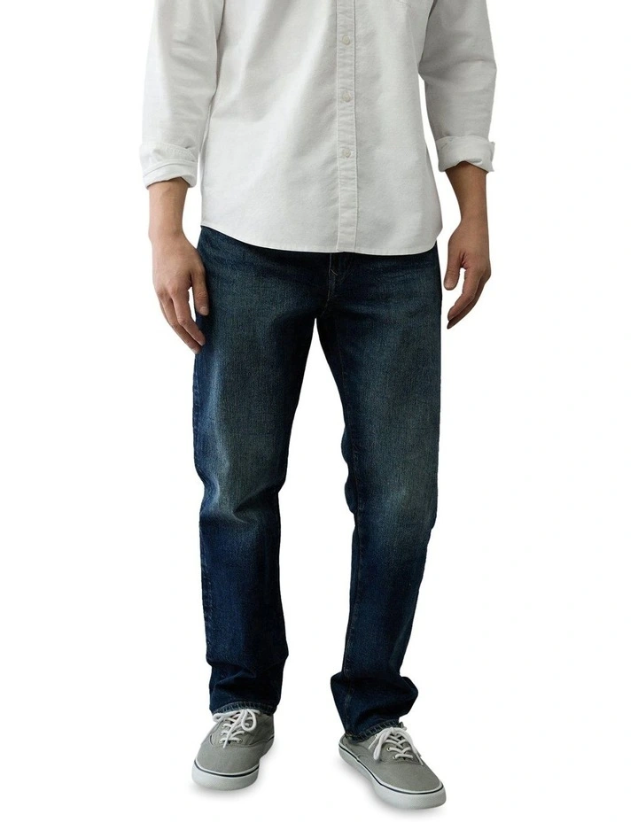 Easy Flex Original Straight Jeans in Deep End image 1