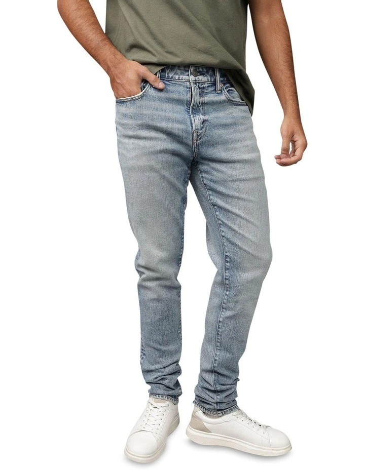 Flex Athletic Skinny Jean in Light Repair image 1
