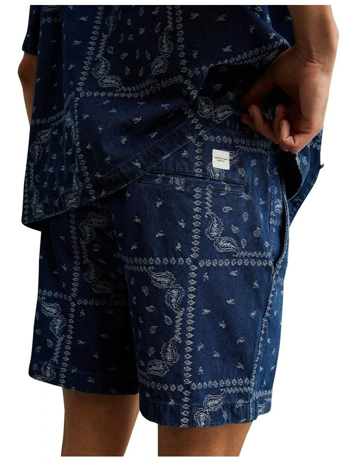 7 Bandana Trekker Short in Dark Ink image 2